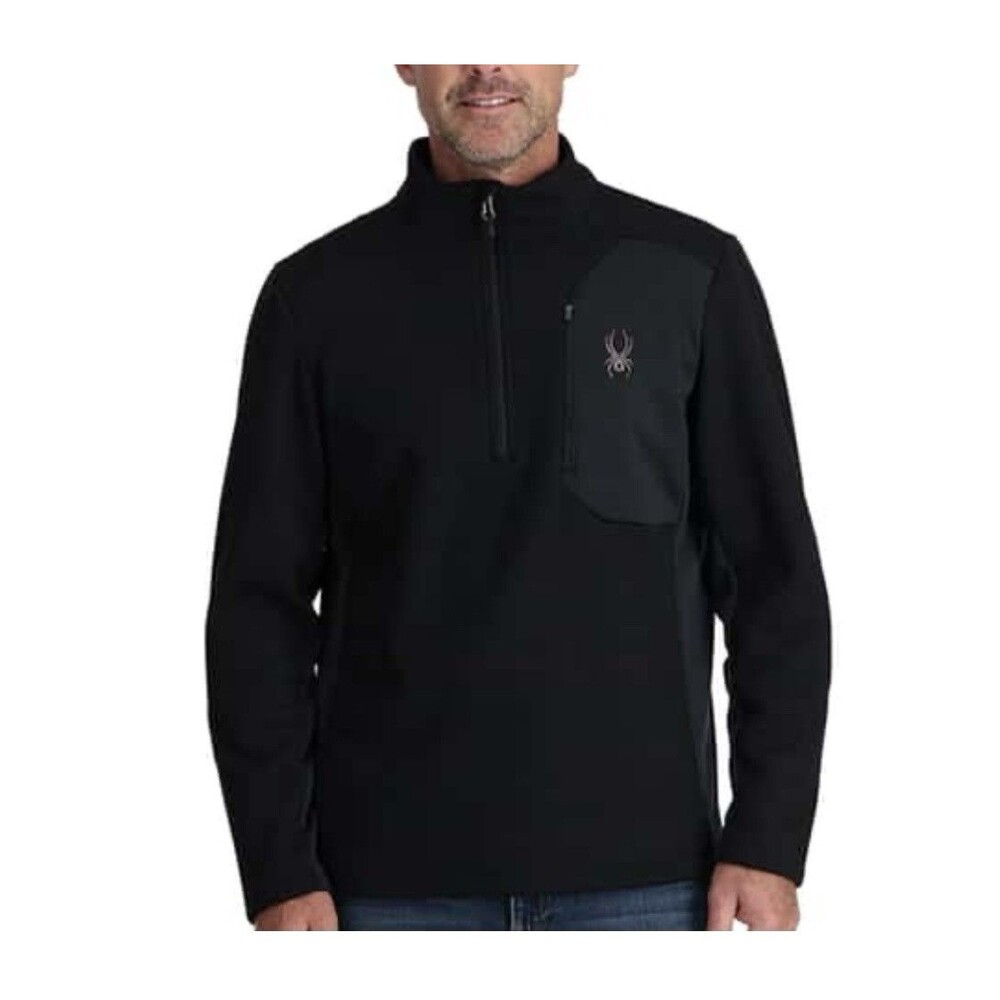 Spyder  Men’s Bandit 3/4 Jacket Size S Black Long Sleeve